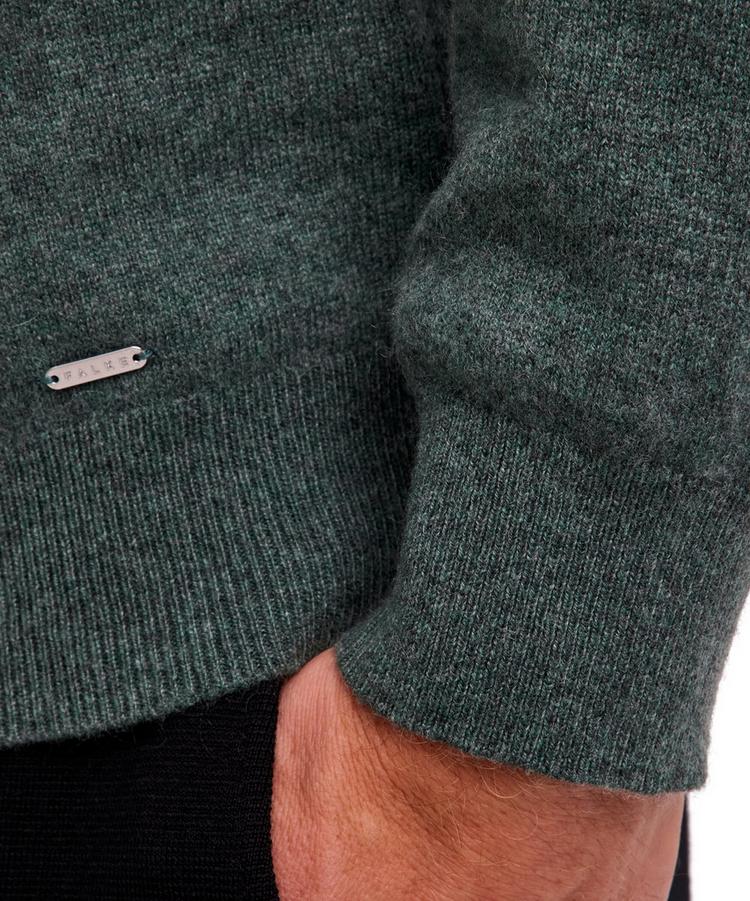 Falke Falke Pure Cashmere Roll Neck m Strickpullover Herren - tundra pine (7117) - 4 | SportScheck