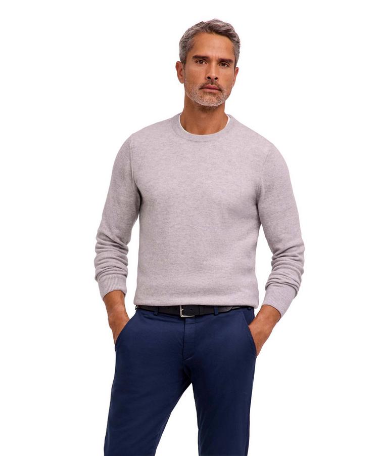 Falke Falke Lambswool Crew Neck Strickpullover Herren - storm grey (3820) - 0 | SportScheck
