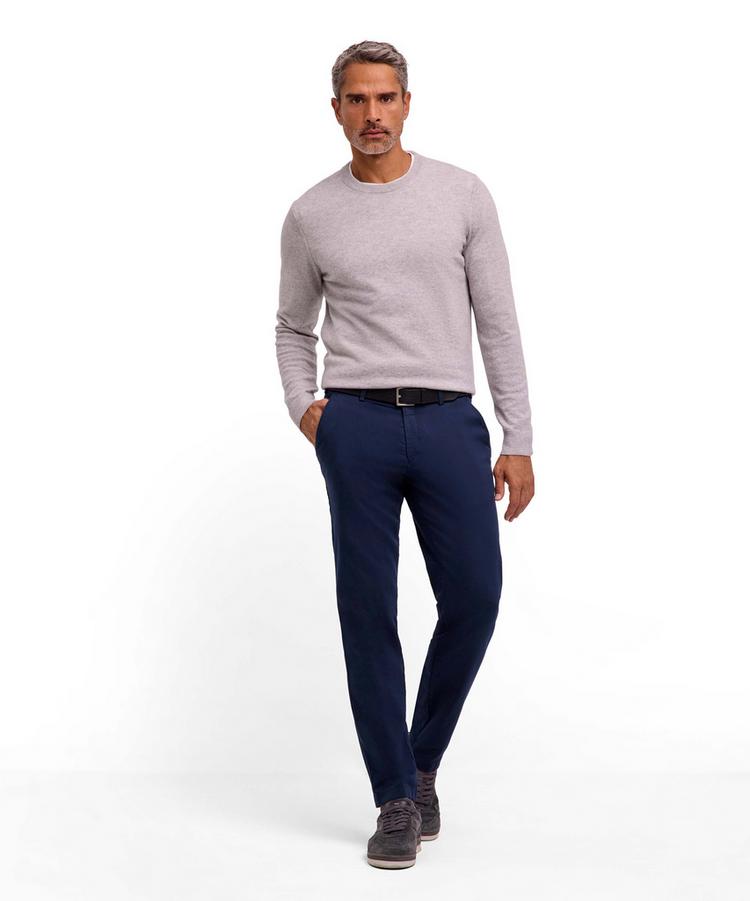 Falke Falke Lambswool Crew Neck Strickpullover Herren - storm grey (3820) - 1 | SportScheck
