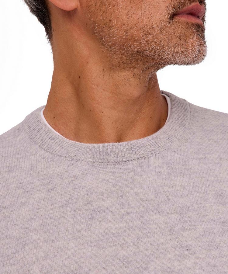 Falke Falke Lambswool Crew Neck Strickpullover Herren - storm grey (3820) - 2 | SportScheck
