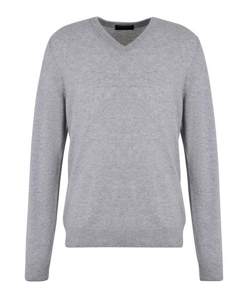 Falke Lambswool V-Neck Strickpullover Herren