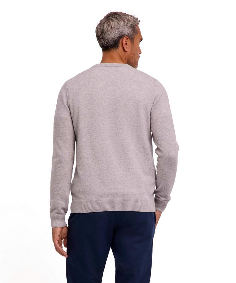 Falke Falke Lambswool V-Neck Strickpullover Herren - storm grey (3820) - 0 | SportScheck