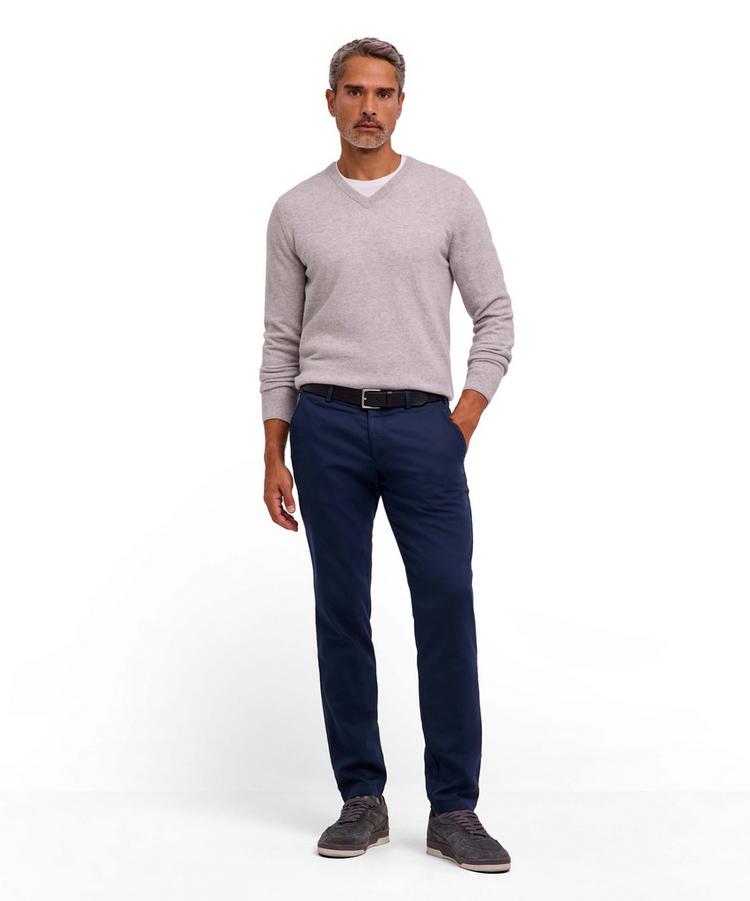 Falke Falke Lambswool V-Neck Strickpullover Herren - storm grey (3820) - 1 | SportScheck