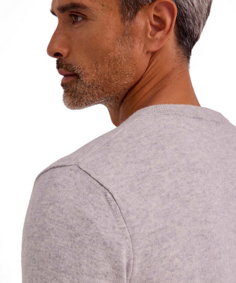 Falke Falke Lambswool V-Neck Strickpullover Herren - storm grey (3820) - 2 | SportScheck