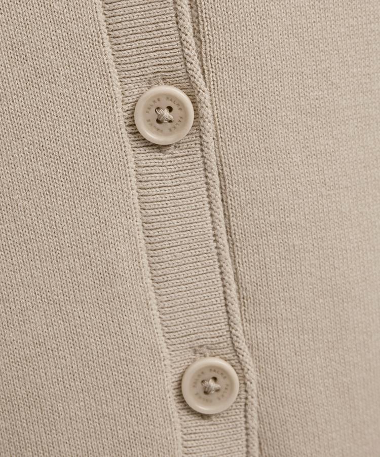 Falke Falke Cotton Cardigan Strickpullover Damen - zement (4077) - 2 | SportScheck