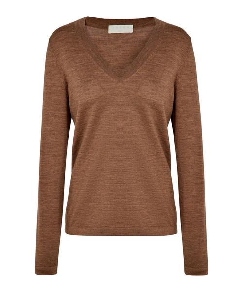Falke Merino X-fine V-Neck Strickpullover Damen