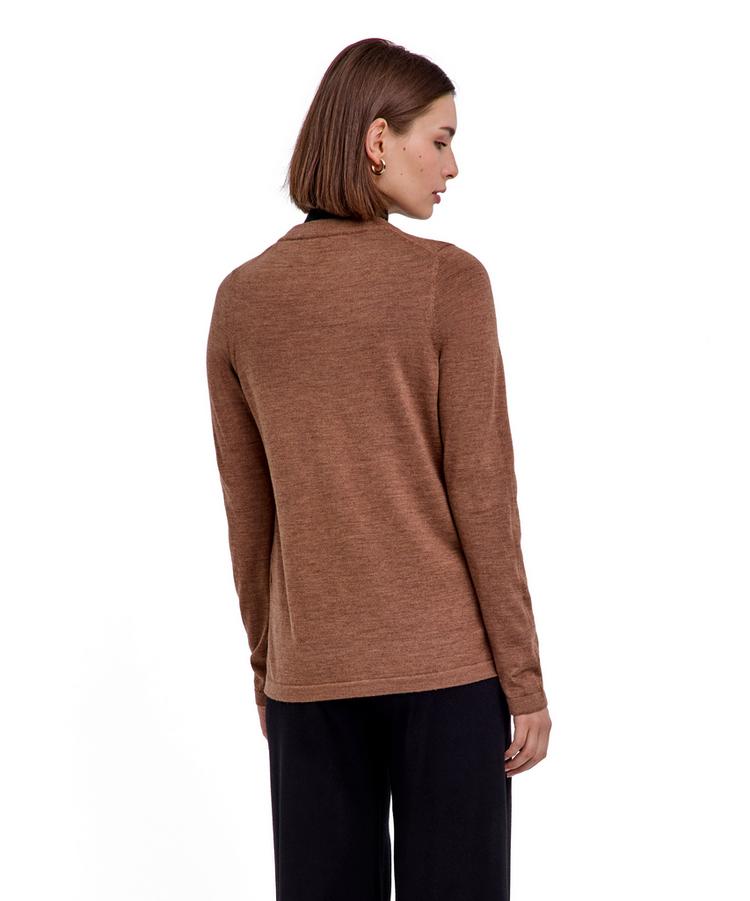 Falke Falke Merino X-fine Cardigan Strickpullover Damen - nut mel. (5037) - 0 | SportScheck