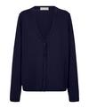 Falke Cotton Cardigan Strickpullover Damen - night sky (6437)