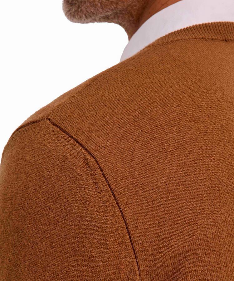 Falke Falke Lambswool V-Neck Strickpullover Herren - tawny (5124) - 3 | SportScheck