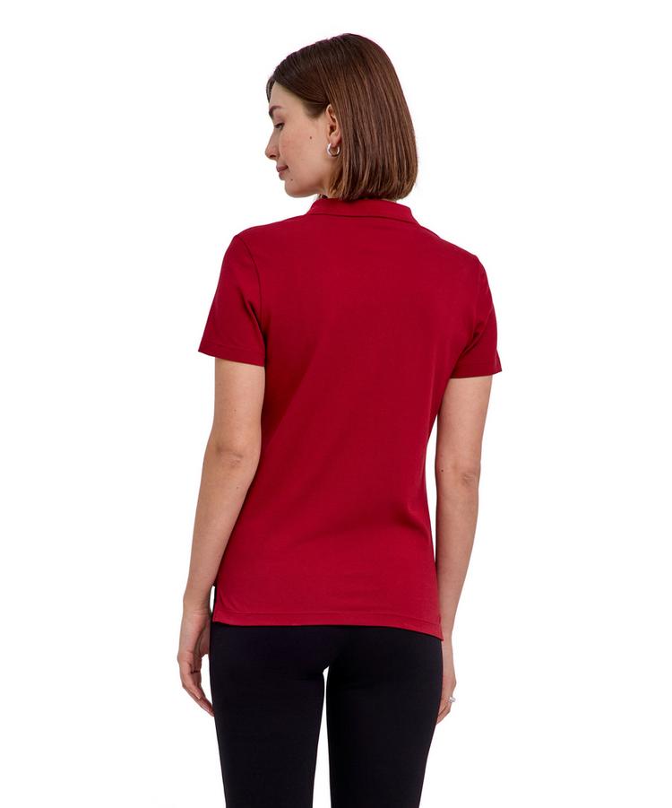 Falke Falke Pima Piqu&eacute; Polo Poloshirt Damen - henna (8437) - 0 | SportScheck