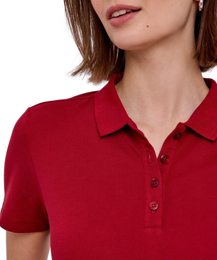 Falke Falke Pima Piqu&eacute; Polo Poloshirt Damen - henna (8437) - 2 | SportScheck
