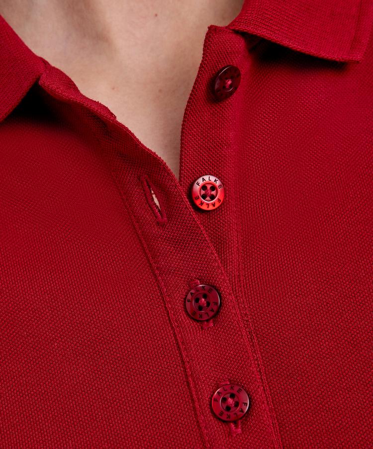 Falke Falke Pima Piqu&eacute; Polo Poloshirt Damen - henna (8437) - 3 | SportScheck