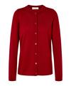 Falke Merino X-fine Cardigan Strickpullover Damen - red velvet (8264)