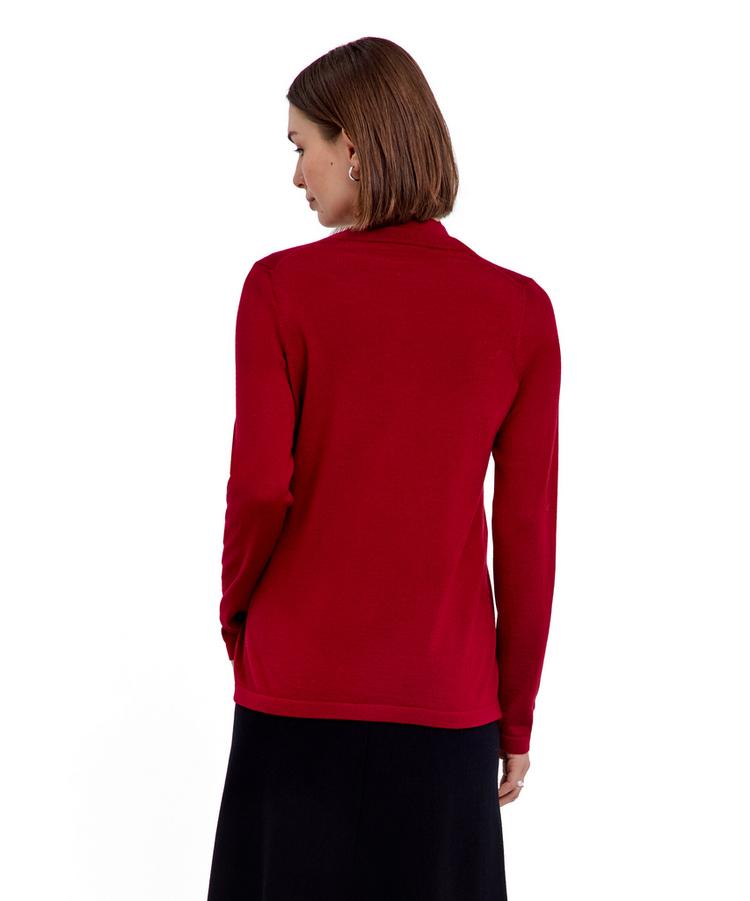 Falke Falke Merino X-fine Cardigan Strickpullover Damen - red velvet (8264) - 0 | SportScheck