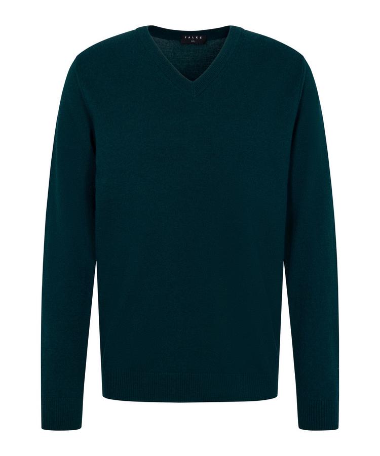 Falke Falke Lambswool V-Neck Strickpullover Herren - holly (7385) - 0 | SportScheck