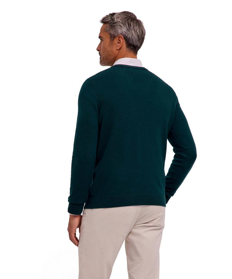 Falke Falke Lambswool V-Neck Strickpullover Herren - holly (7385) - 0 | SportScheck