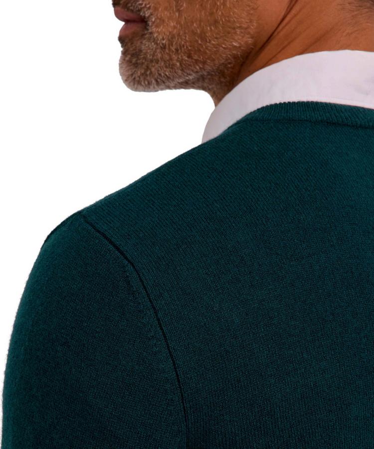Falke Falke Lambswool V-Neck Strickpullover Herren - holly (7385) - 3 | SportScheck