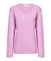 Falke Cotton Crew Neck Strickpullover Damen - orchid (8621)