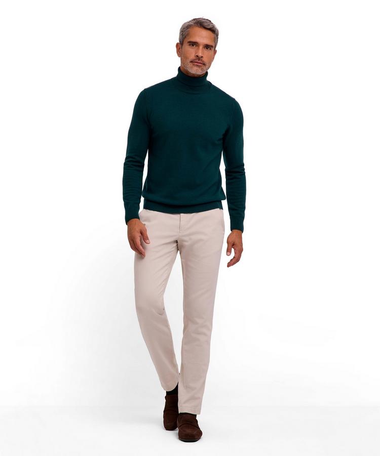 Falke Falke Lambswool Roll Neck Strickpullover Herren - holly (7385) - 1 | SportScheck