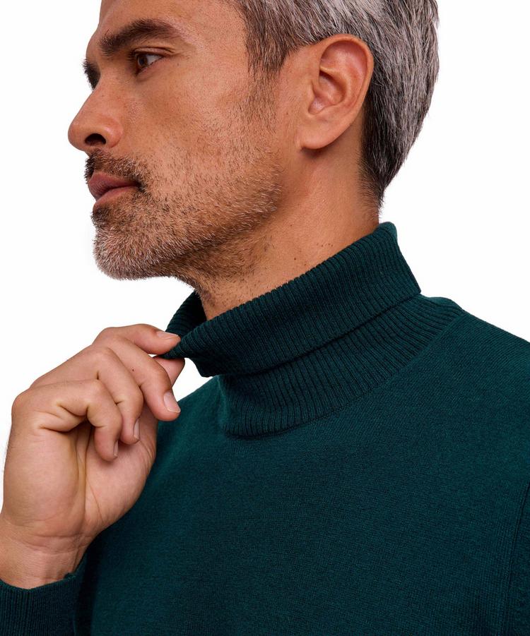 Falke Falke Lambswool Roll Neck Strickpullover Herren - holly (7385) - 4 | SportScheck