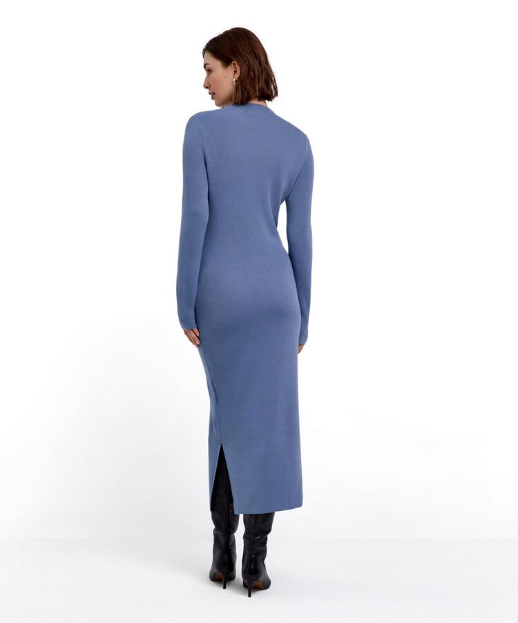 Falke Falke Merino Ultrafine Kleid Damen - blue steel (6958) - 0 | SportScheck