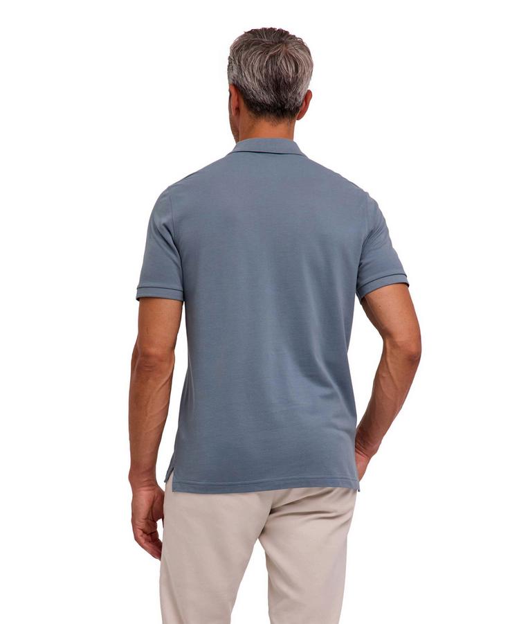 Falke Falke Pima Piqu&eacute; Polo Poloshirt Herren - monument (6592) - 0 | SportScheck