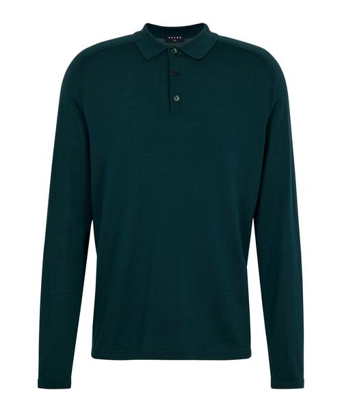 Falke Merino Ultrafine Polo Strickpullover Herren