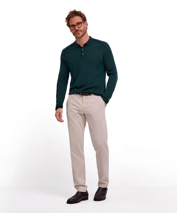 Falke Falke Merino Ultrafine Polo Strickpullover Herren - forest (7450) - 1 | SportScheck