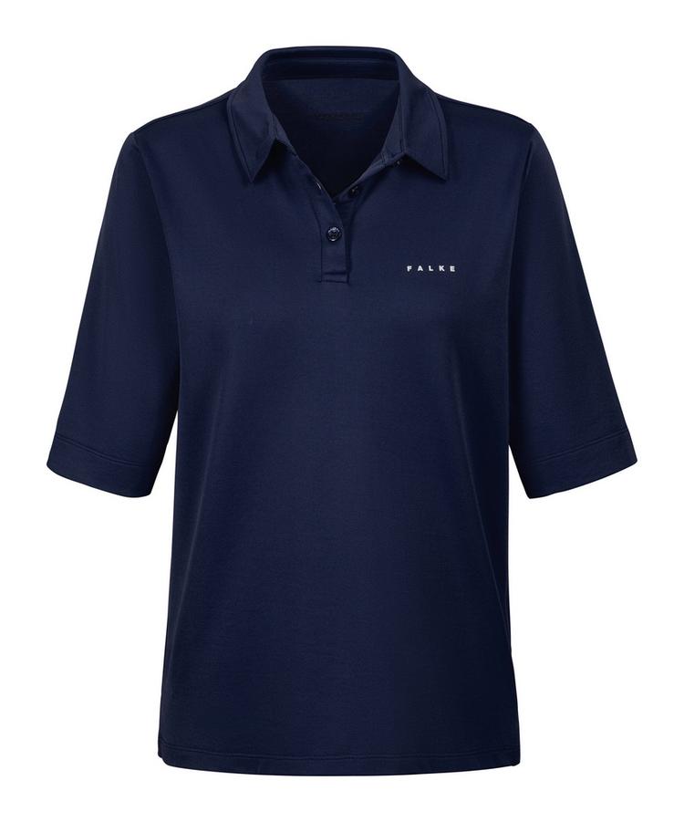 Falke Falke GO Poloshirt Poloshirt Damen - space blue (6116) - 0 | SportScheck