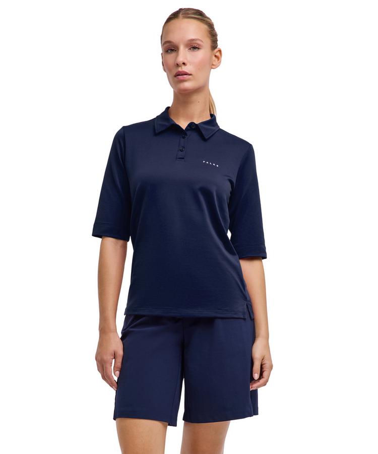 Falke Falke GO Poloshirt Poloshirt Damen - space blue (6116) - 0 | SportScheck