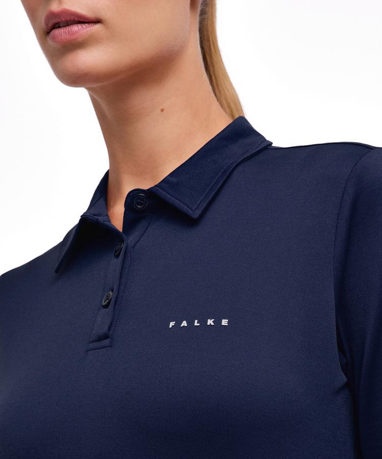 Falke Falke GO Poloshirt Poloshirt Damen - space blue (6116) - 3 | SportScheck