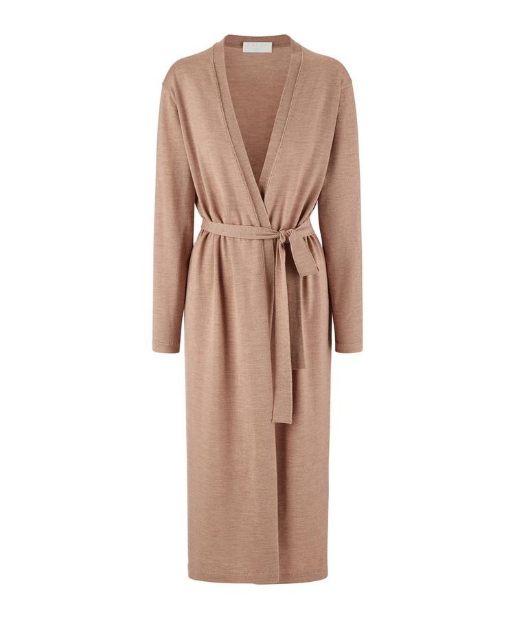 Falke Falke Merino X-Fine Long Cardigan Strickpullover Damen - camel (5038) - 0 | SportScheck