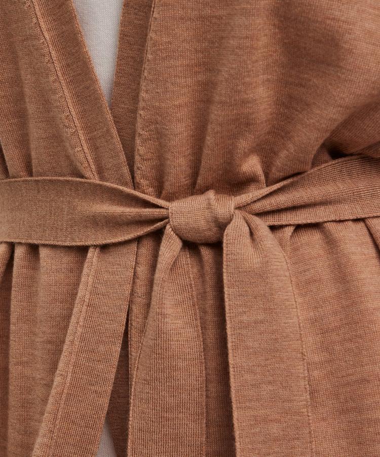 Falke Falke Merino X-Fine Long Cardigan Strickpullover Damen - camel (5038) - 2 | SportScheck