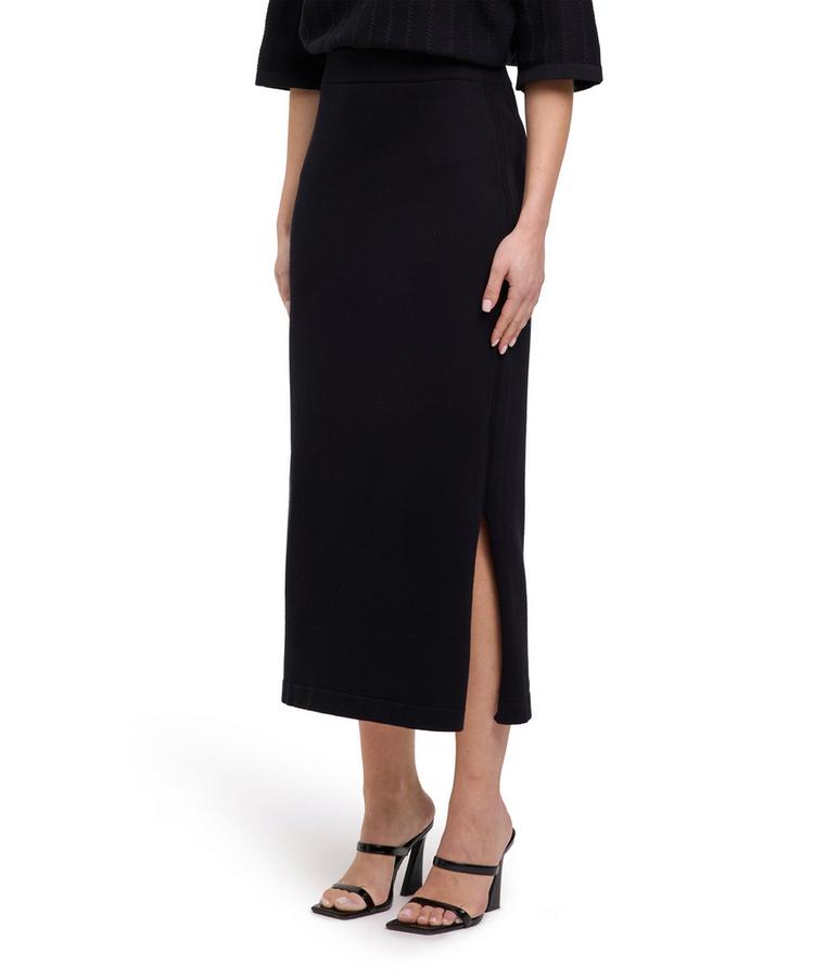 Falke Falke Cotton Midi Skirt Hosenrock Damen - black (3000) - 0 | SportScheck