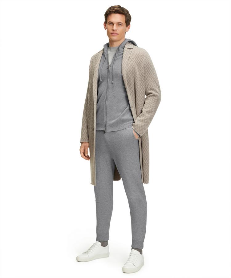Falke Falke Hooded Zip jacket m Jacke Herren - light greymel. (3390) - 1 | SportScheck