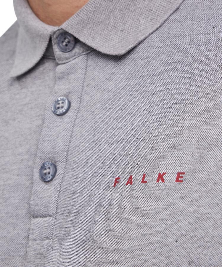 Falke Falke GO Poloshirt Poloshirt Herren - grey-heather (3757) - 3 | SportScheck