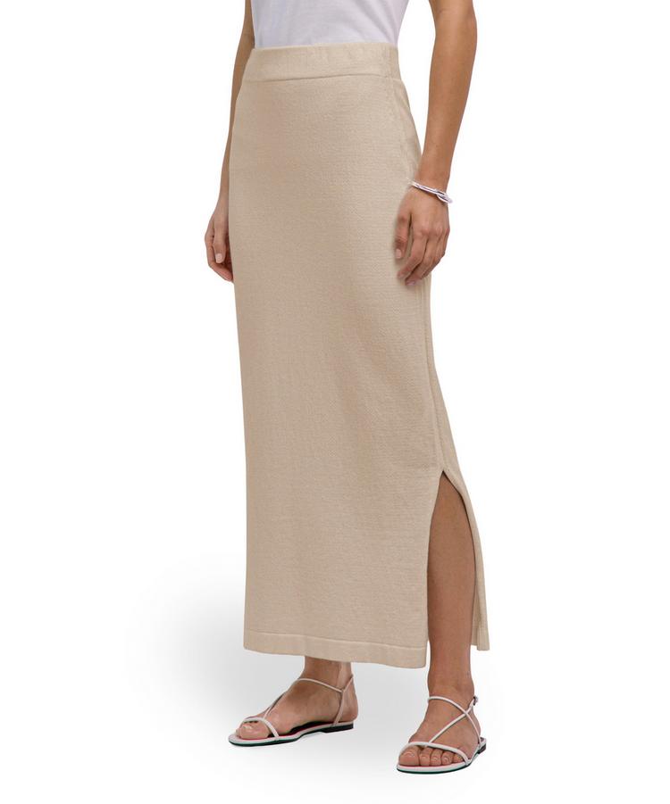 Falke Falke Cotton Midi Skirt Hosenrock Damen - zement (4077) - 0 | SportScheck