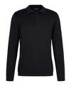 Falke Cotton Polo LS Poloshirt Herren - black (3000)