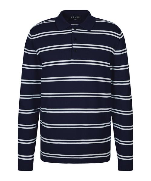 Falke Cotton Polo LS Poloshirt Herren