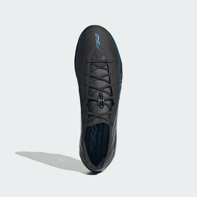adidas adidas F50 Hyperfast Elite Fu&szlig;ballschuh, feste Fu&szlig;ballschuhe - Core Black / Core Black / Lucid Ray Blue - 0 | SportScheck