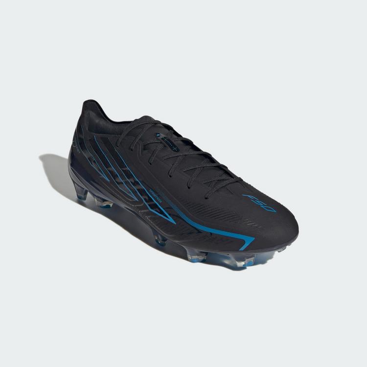 adidas adidas F50 Hyperfast Elite Fu&szlig;ballschuh, feste Fu&szlig;ballschuhe - Core Black / Core Black / Lucid Ray Blue - 2 | SportScheck