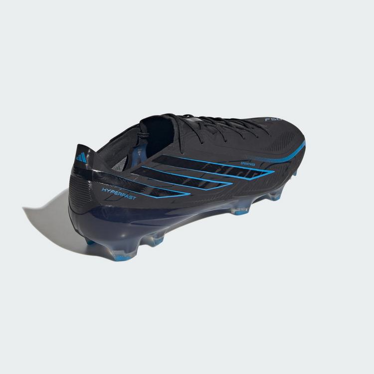 adidas adidas F50 Hyperfast Elite Fu&szlig;ballschuh, feste Fu&szlig;ballschuhe - Core Black / Core Black / Lucid Ray Blue - 3 | SportScheck
