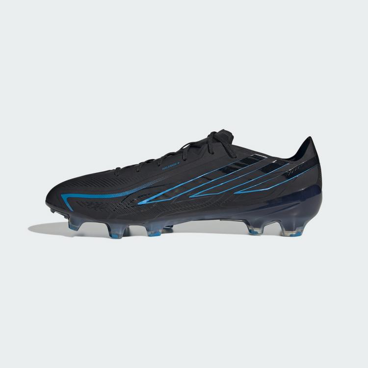 adidas adidas F50 Hyperfast Elite Fu&szlig;ballschuh, feste Fu&szlig;ballschuhe - Core Black / Core Black / Lucid Ray Blue - 4 | SportScheck