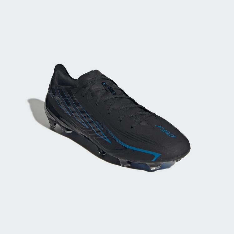 adidas adidas F50 Hyperfast Pro Fu&szlig;ballschuh, feste Fu&szlig;ballschuhe - Core Black / Core Black / Lucid Ray Blue - 2 | SportScheck