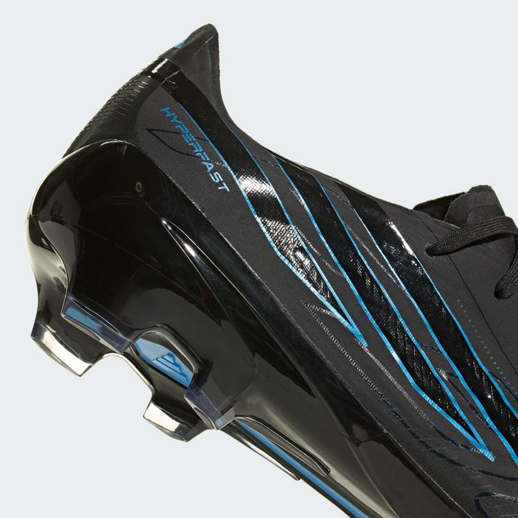 adidas adidas F50 Hyperfast Pro Fu&szlig;ballschuh, feste Fu&szlig;ballschuhe - Core Black / Core Black / Lucid Ray Blue - 6 | SportScheck