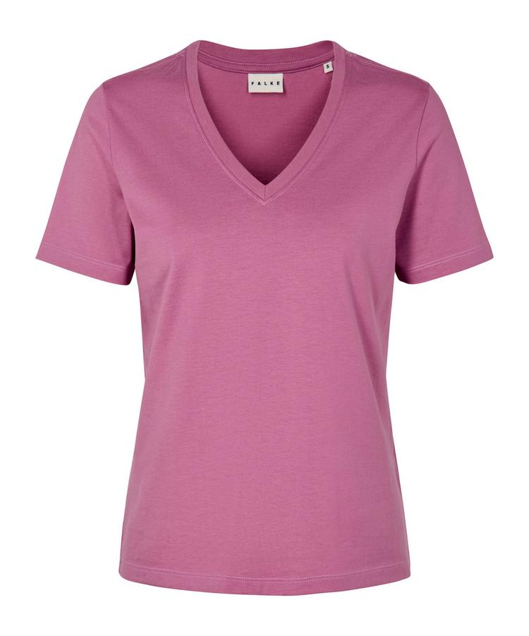 Falke Falke V-Neck T-Shirt Damen - blush (8778) - 0 | SportScheck