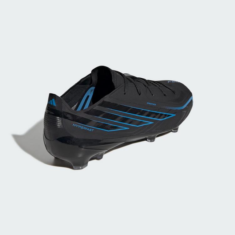 adidas adidas F50 HYPERFAST ELITE Kids Fu&szlig;ballschuh, Fu&szlig;ballschuhe Kinder - Core Black / Core Black / Lucid Ray Blue - 3 | SportScheck