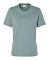 Falke Crew Neck T-Shirt Damen - monument (6592)