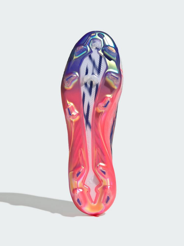 adidas adidas F50 Hyperfast Elite Fu&szlig;ballschuh, feste Fu&szlig;ballschuhe - Cloud White / Solar Purple / Solar Turbo - 1 | SportScheck