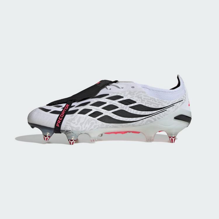 adidas adidas Predator Elite Fu&szlig;ballschuh, weiche Fu&szlig;ballschuhe - Cloud White / Solar Turbo / Core Black - 4 | SportScheck